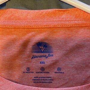 Havana Jim XXL Coral Heather Tee